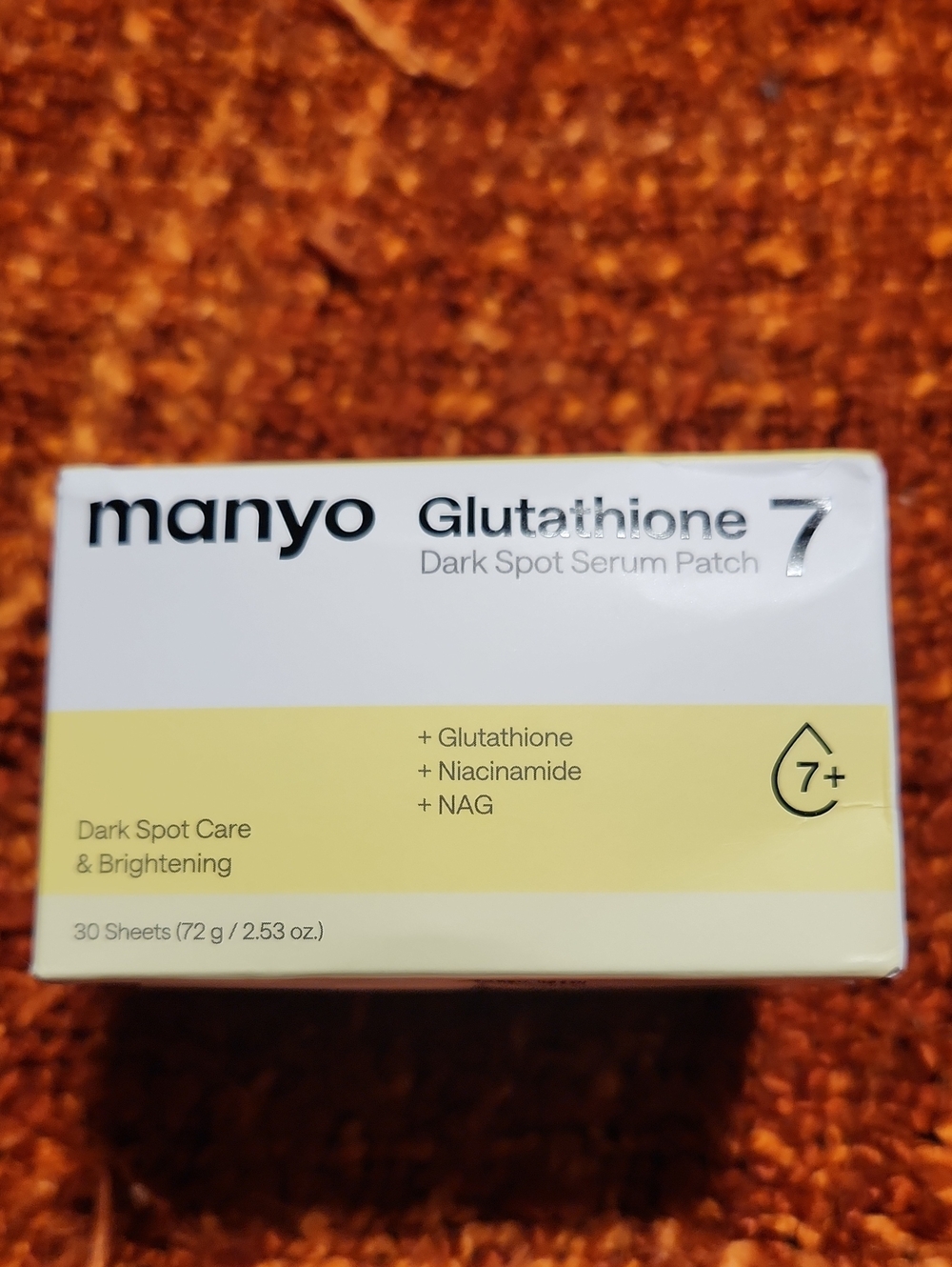 Glutathione 7 Dark Spot Serum Patch - Yellow